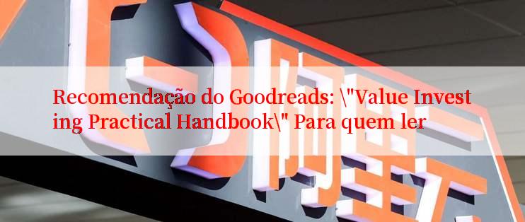 Recomendação do Goodreads: \