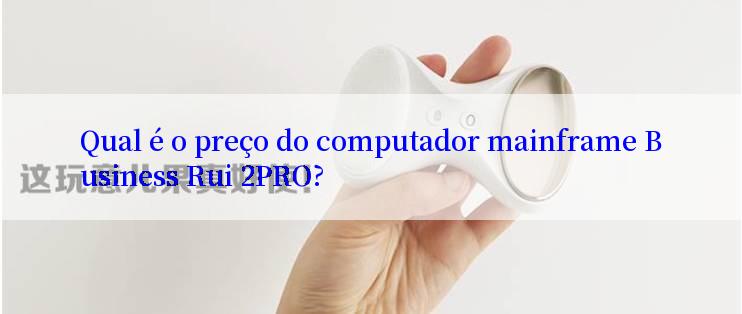 Qual é o preço do computador mainframe Business Rui 2PRO?