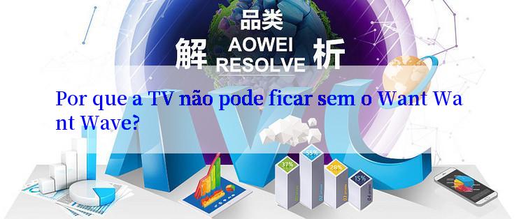 Por que a TV não pode ficar sem o Want Want Wave?