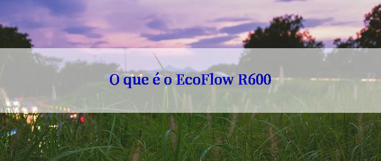 O que é o EcoFlow R600