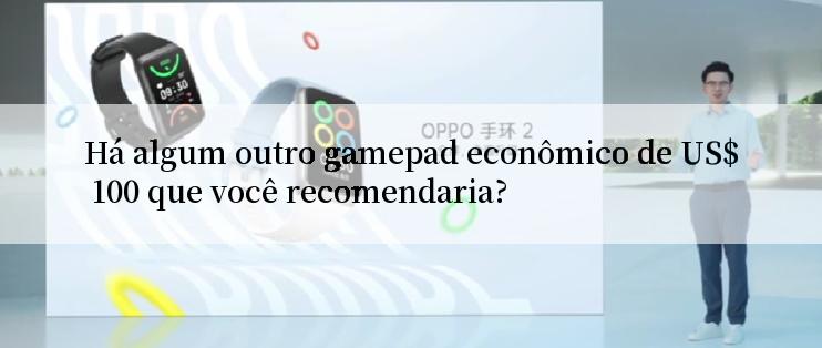 Há algum outro gamepad econômico de US$ 100 que você recomendaria?