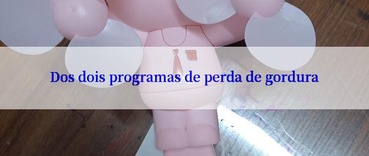 Dos dois programas de perda de gordura