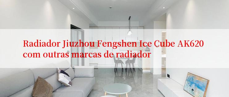 Radiador Jiuzhou Fengshen Ice Cube AK620 com outras marcas de radiador