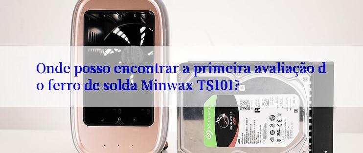 Onde posso encontrar a primeira avaliação do ferro de solda Minwax TS101?