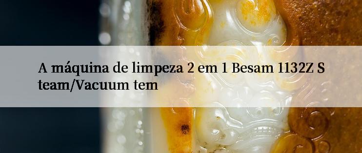 A máquina de limpeza 2 em 1 Besam 1132Z Steam/Vacuum tem