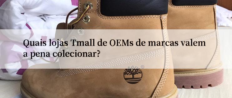 Quais lojas Tmall de OEMs de marcas valem a pena colecionar?