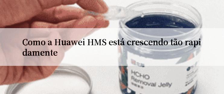 Como a Huawei HMS está crescendo tão rapidamente