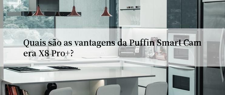 Quais são as vantagens da Puffin Smart Camera X8 Pro+?