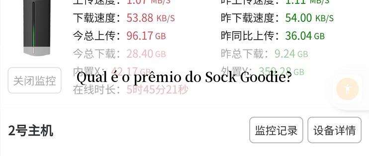 Qual é o prêmio do Sock Goodie?