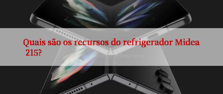 Quais são os recursos do refrigerador Midea 215?