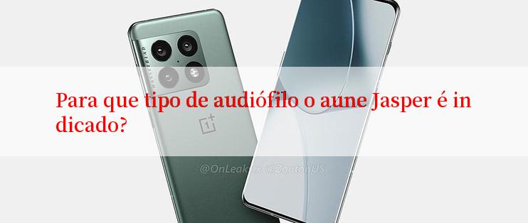 Para que tipo de audiófilo o aune Jasper é indicado?