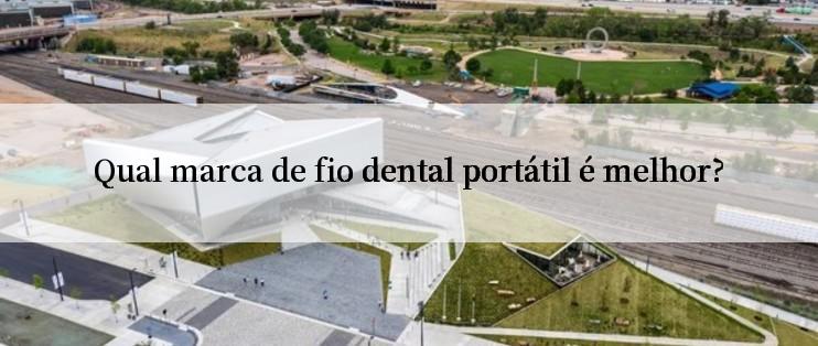 Qual marca de fio dental portátil é melhor?