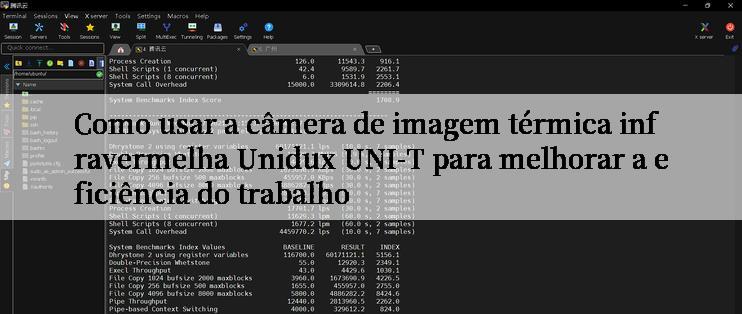 Como usar a câmera de imagem térmica infravermelha Unidux UNI-T para melhorar a eficiência do trabalho